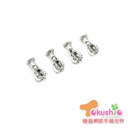 AD1822#小金剛杵15mm-古銀色4入